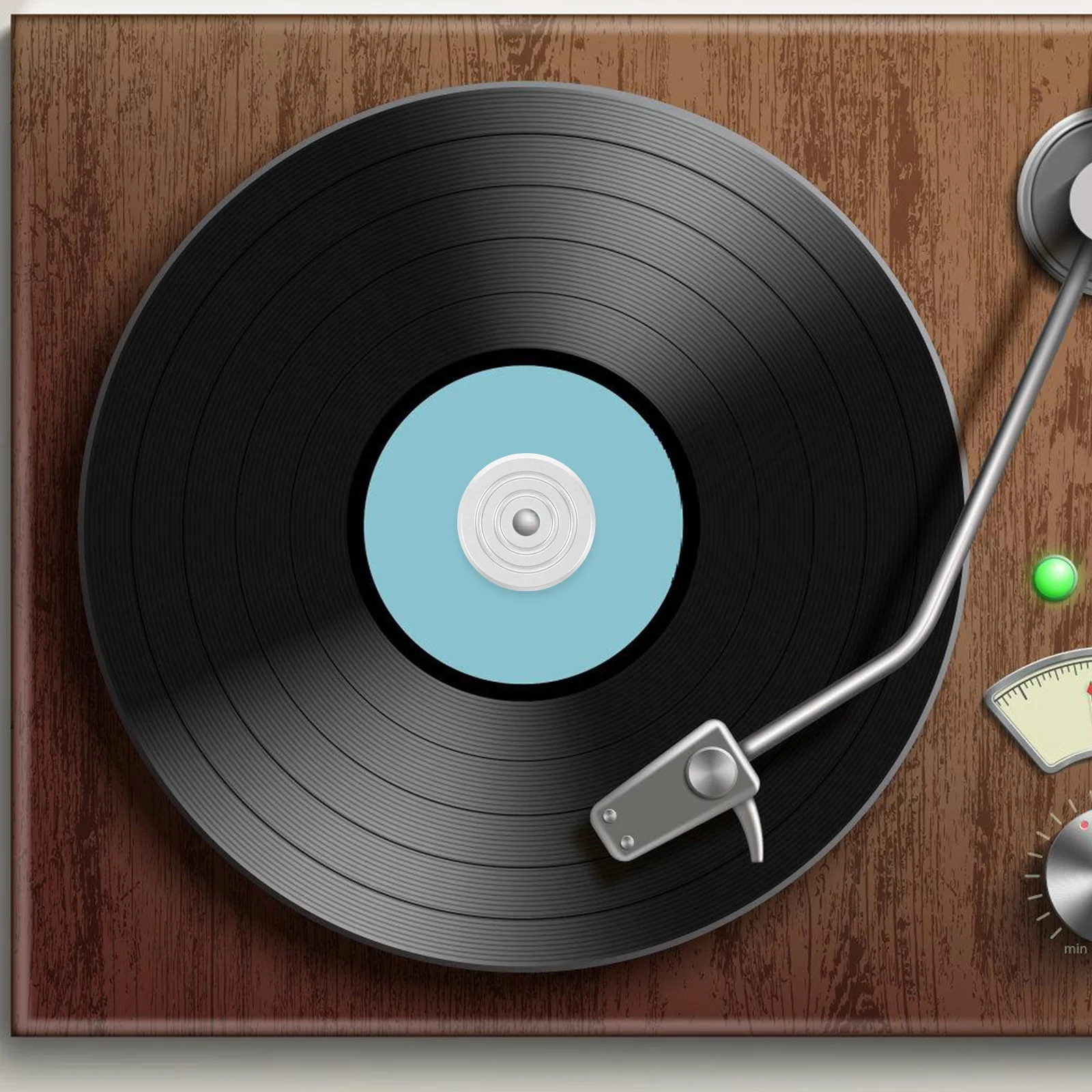

Vinyl Record Adapter Aluminum Turntable Stabilizer Weight For 7Inch Records Low Profile Metal Disc Stabilizer Accessory