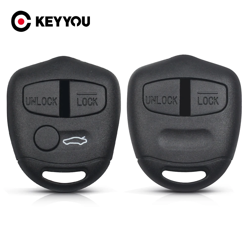 

KEYYOU No Blade Car Remote Key Shell For Mitsubishi Lancer EX Evolution Grandis Outlander Triton Pajero ASX 2/3 Button Key Case