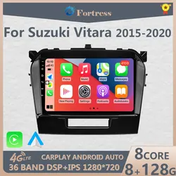 Suzuki vitara用Androidマルチメディアカーラジオ,ビデオプレーヤー,タッチスクリーン,GPS,ステレオラジオ,2dinなし,2014-2018