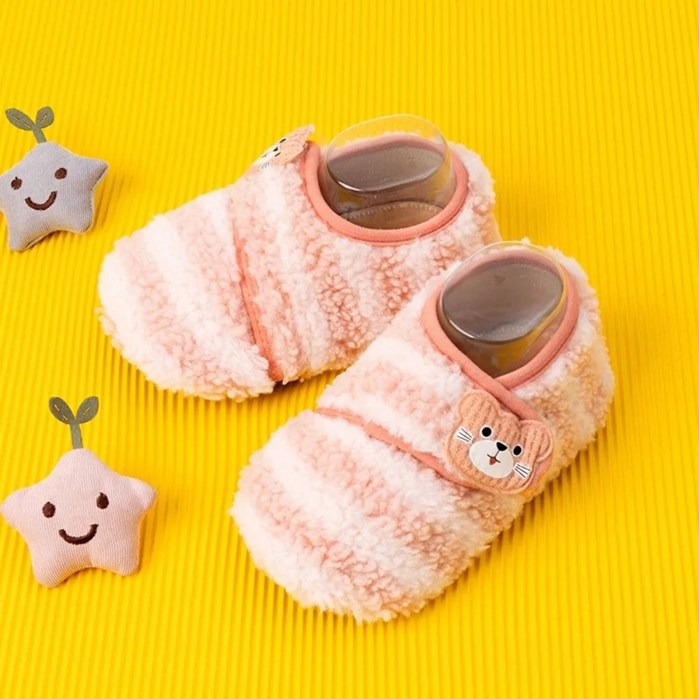 

New Soft Warm Slippers Anti-slip Walking Shoes Floor Sock Shoes Indoor