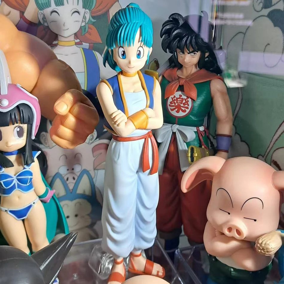 HEISS! 1-6 Stück DragonBall Super Anime-Figur Son Goku/Krillin/Bulma Actionfigur PVC Sammlerstück Dekorationsmodell Puppe Spielzeug Geschenke