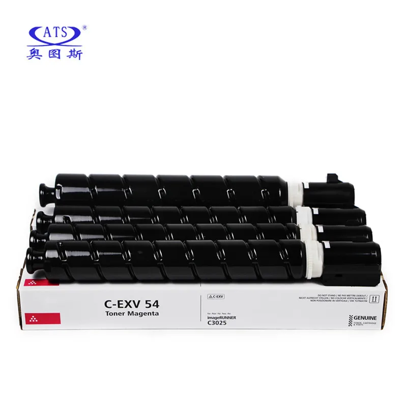 4PCS/Set TN Color BK420g CMY220g Toner Cartridge For Canon C-EXV 54  C-EXV54 C3025 Compatible Toner Powder Copier Spare Parts