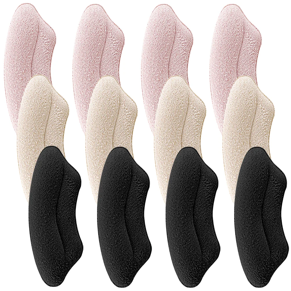 6 Pairs Heel Cushions for Back of Shoe Inserts Loose Shoes That Are Too Big Non-slip Comfortable Pads