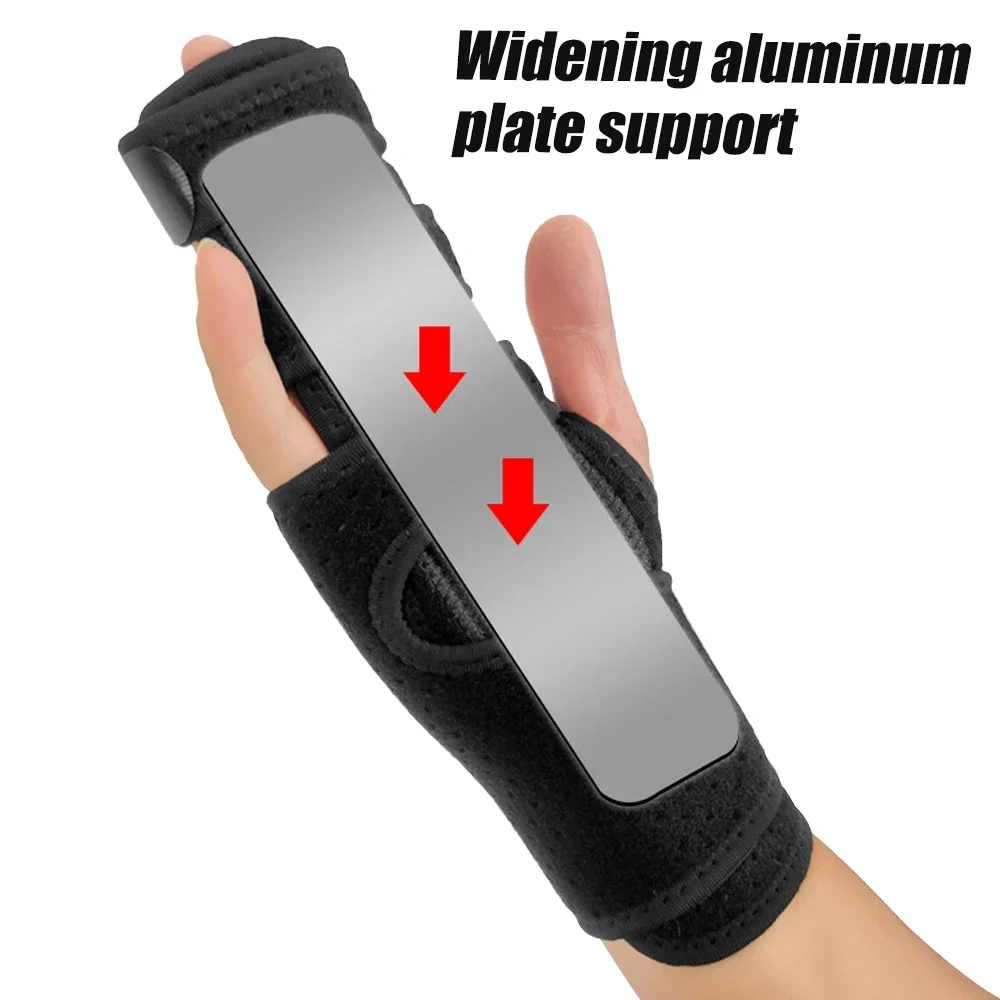 Two Finger Immobilizer Splint with Wrist Wrap for Trigger Finger Lock, Tenosynovitis, Mallet Finger & Post-surgery Recovery