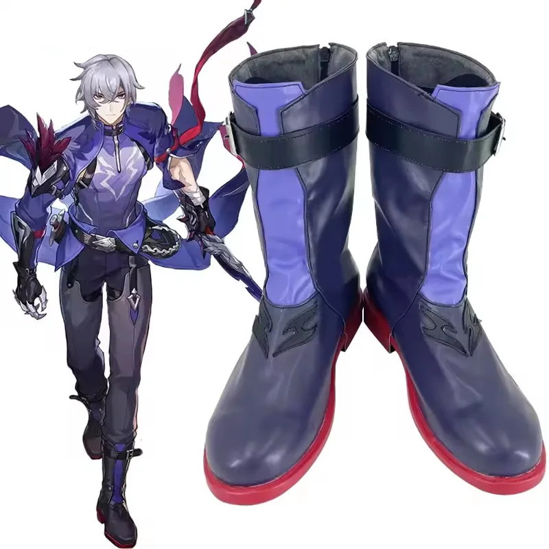 أحذية Game Cosplay Honkai: أحذية Star Rail Moze مخصصة لحفلات الهالوين بمقاسات كبيرة لكل من الرجال والنساء