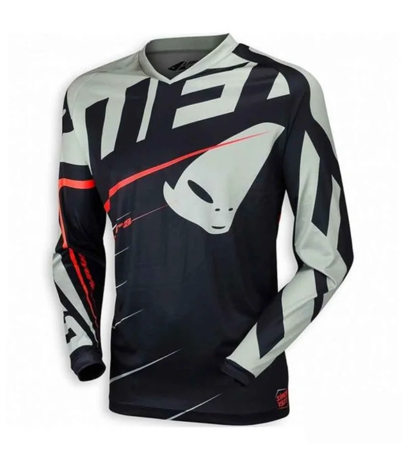 2023 MTB Trikot Herren BMX Moto Enduro Motocross Trikot MTB Trikot MX Radtrikot Fahrrad DH Sport-Shirt Downhill-Trikot – Detail 4