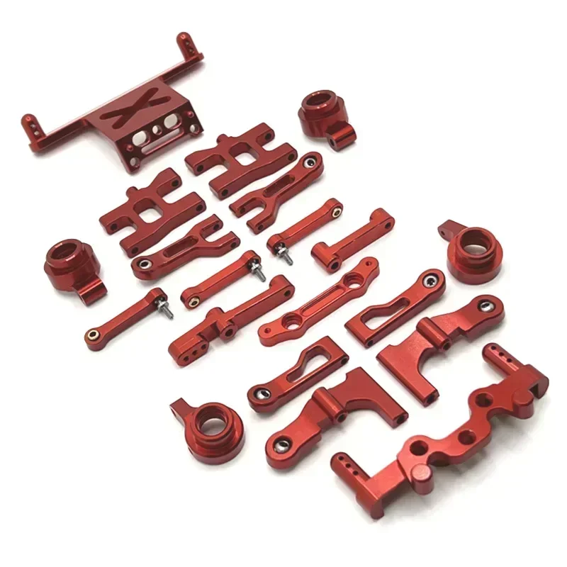 Kit de pièces métalliques améliorées, bras oscillant, rotule de direction, ensemble de pièces fragiles, pour voiture RC modèle MN 1/16 MN38