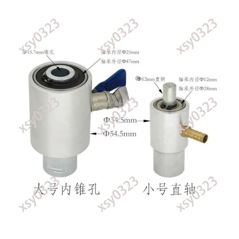 Bench Drill Rotating Water Nozzle Cone Handle Drill Head For Glass Stone Tile Punching Water Joint