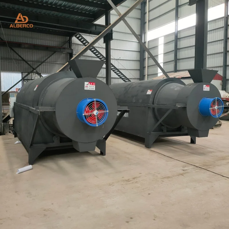 

Heavy Duty Stainless Steel Industrial Rotary Dryer For Grain Feed Sawdust Sand Sludge Manure Materials Drying Applications