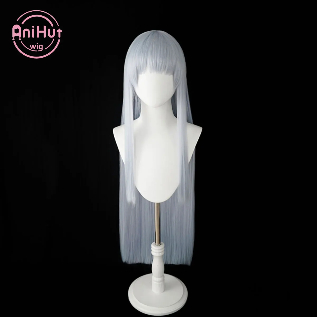 【AniHut】Ushio Noa Light Blue Cosplay Wig Blue Archive Heat Resistant Synthetic Hair Ushio Noa Cosplay