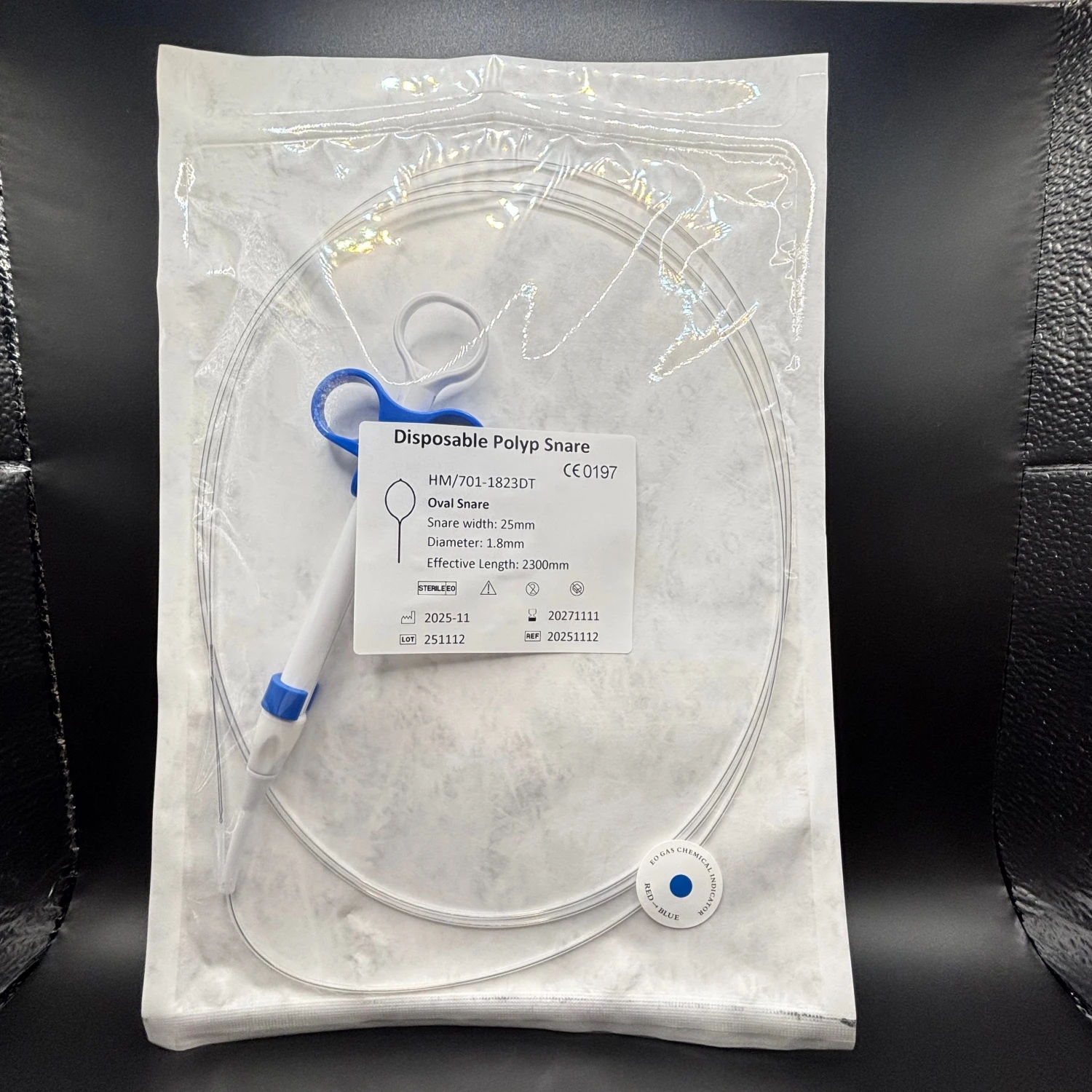 Loop descartável do snare da polipectomia para o fórceps de agarramento endoscópico de aço inoxidável da endoscopia de EMR ESD 1.8mm