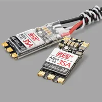 Dys aria 35aesc blheli _ 32bit 3-6s brushless esc built-in electricity meter sensor oneshot 125 multishot dshot 150/300/600/1200