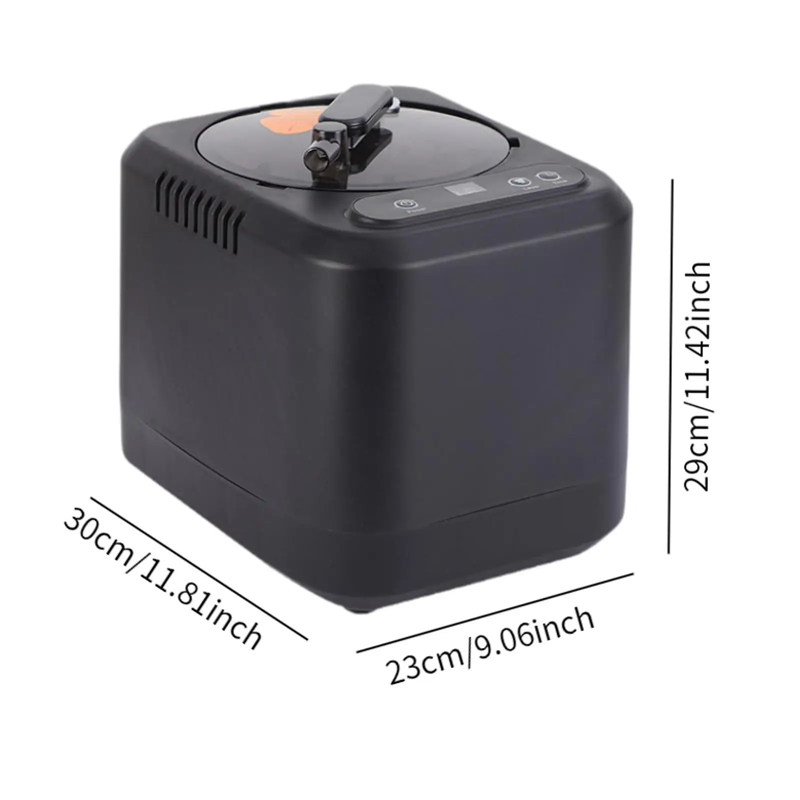 Sauna Steamer Pot 4L Sturdy Lightweight Timing Function 110V Steam Generator