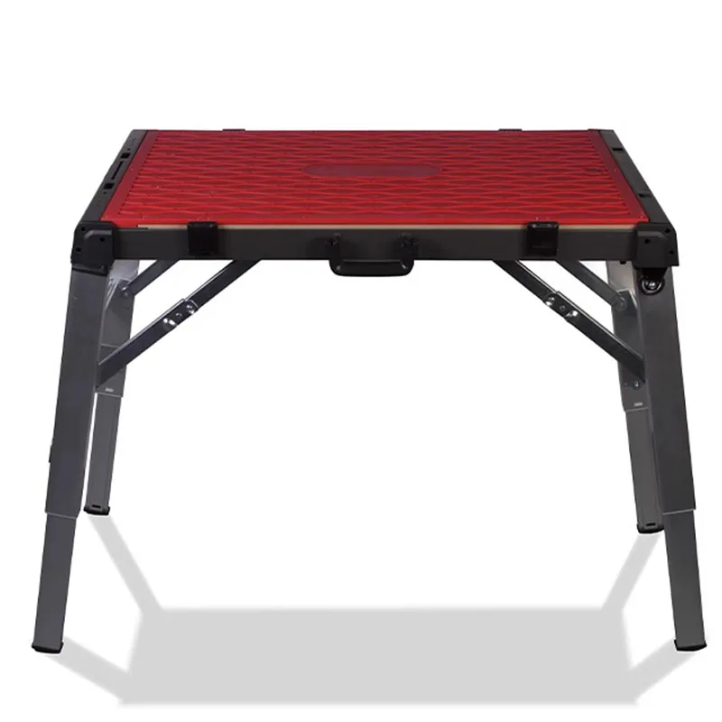 Multifunctional Woodworking Saw Table Stainless Steel Workbench Benches Portable Folding Woodworking Tool Outdoor Dining Table