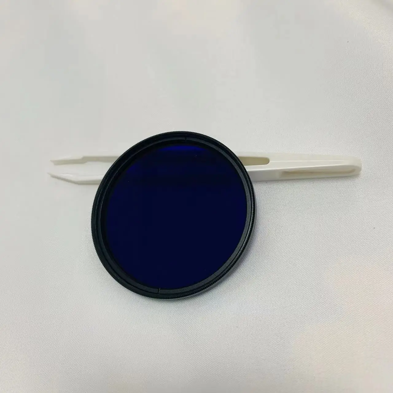 Filtro per fotocamera 58mm di dimensioni Multiple UV e IR Double Band Pass Blue Glass ZB2 BG3 per fotografia