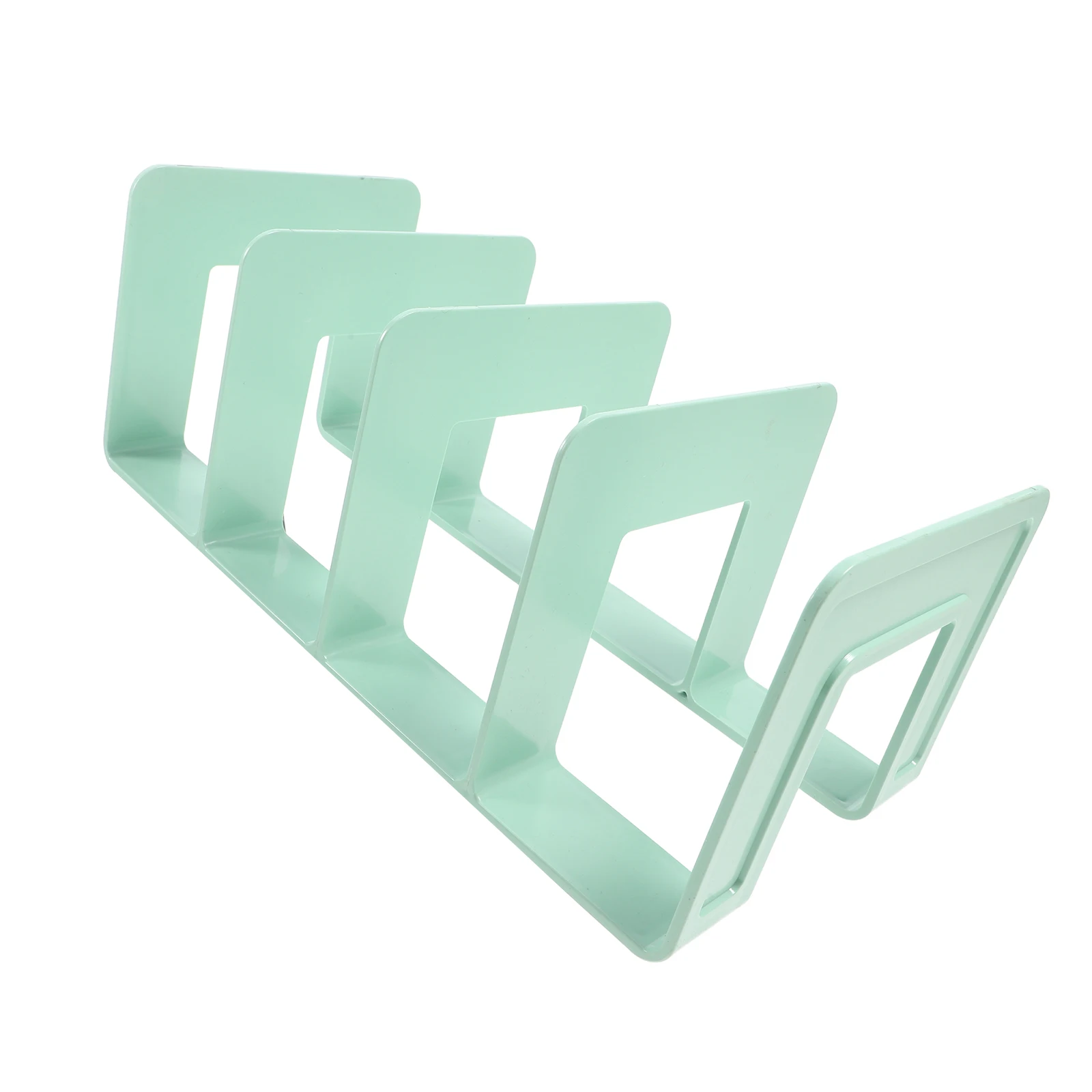 

Sturdy Bookend Desktop Organizer Book Holder Shelf Heavy Duty Magazine File Folder Rack Storage For Office Home Study Rounded