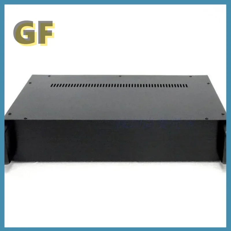 black 19 inch 2U project DIY chassis data switch box Chassis power communication server chassis 425*88*250 mm