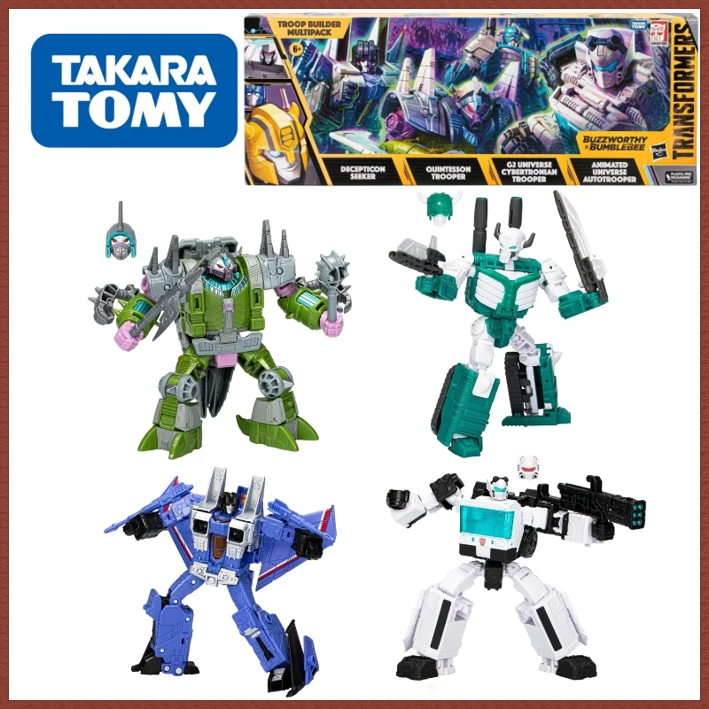 Em estoque takara tomy transformadores série g evolução bb limitado conjunto de construtor de tropas figuras de ação robô figuras colecionáveis modelo