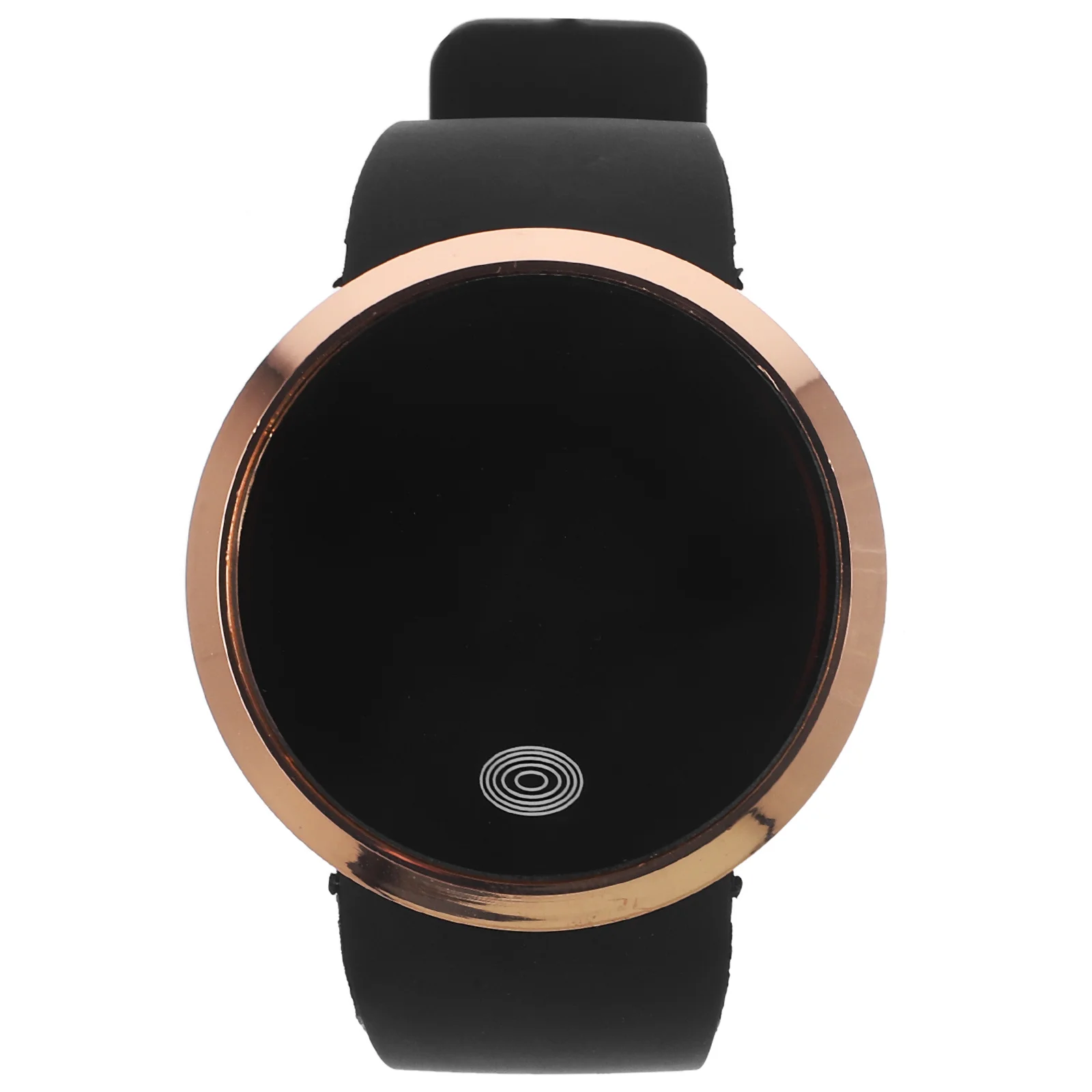 

Led Electronic For Men Women Pu Band Touch Screen Digital Fashion Watch Alloy Wristwatch Fashion Gift Black