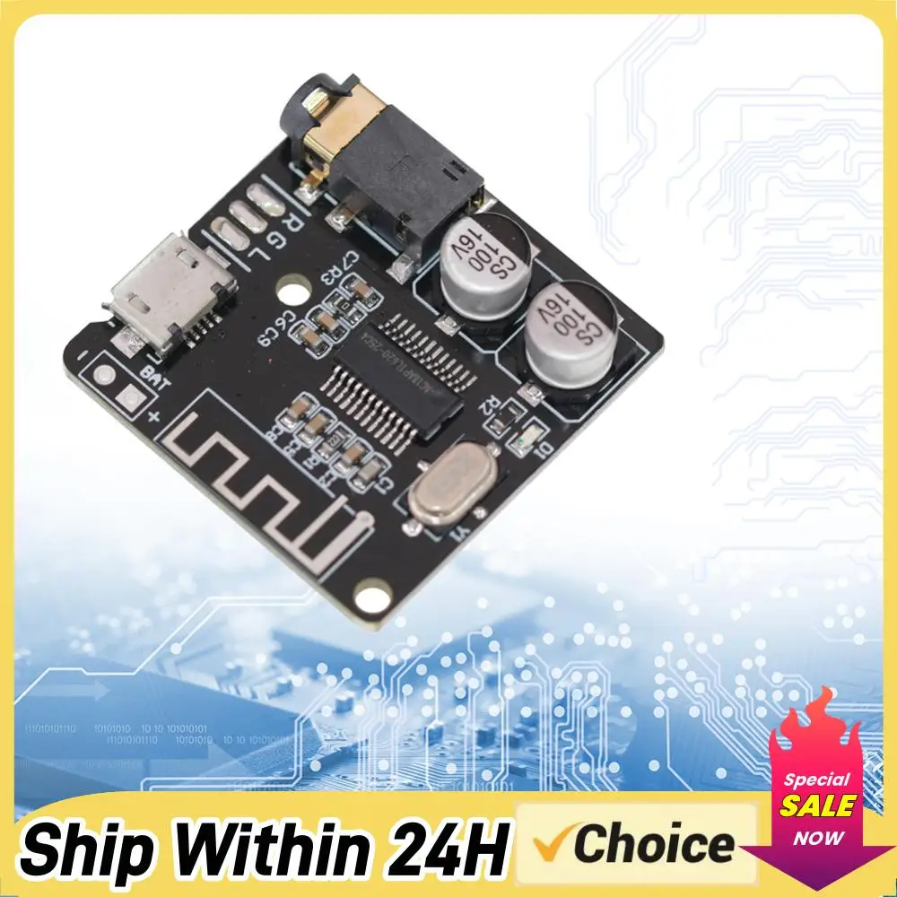 Bluetooth-compatible Audio Receiver Board Bluetooth-Compatible 4.1 Stereo Audio Amplifier BT5.0 MP3 Lossless Decoder Board