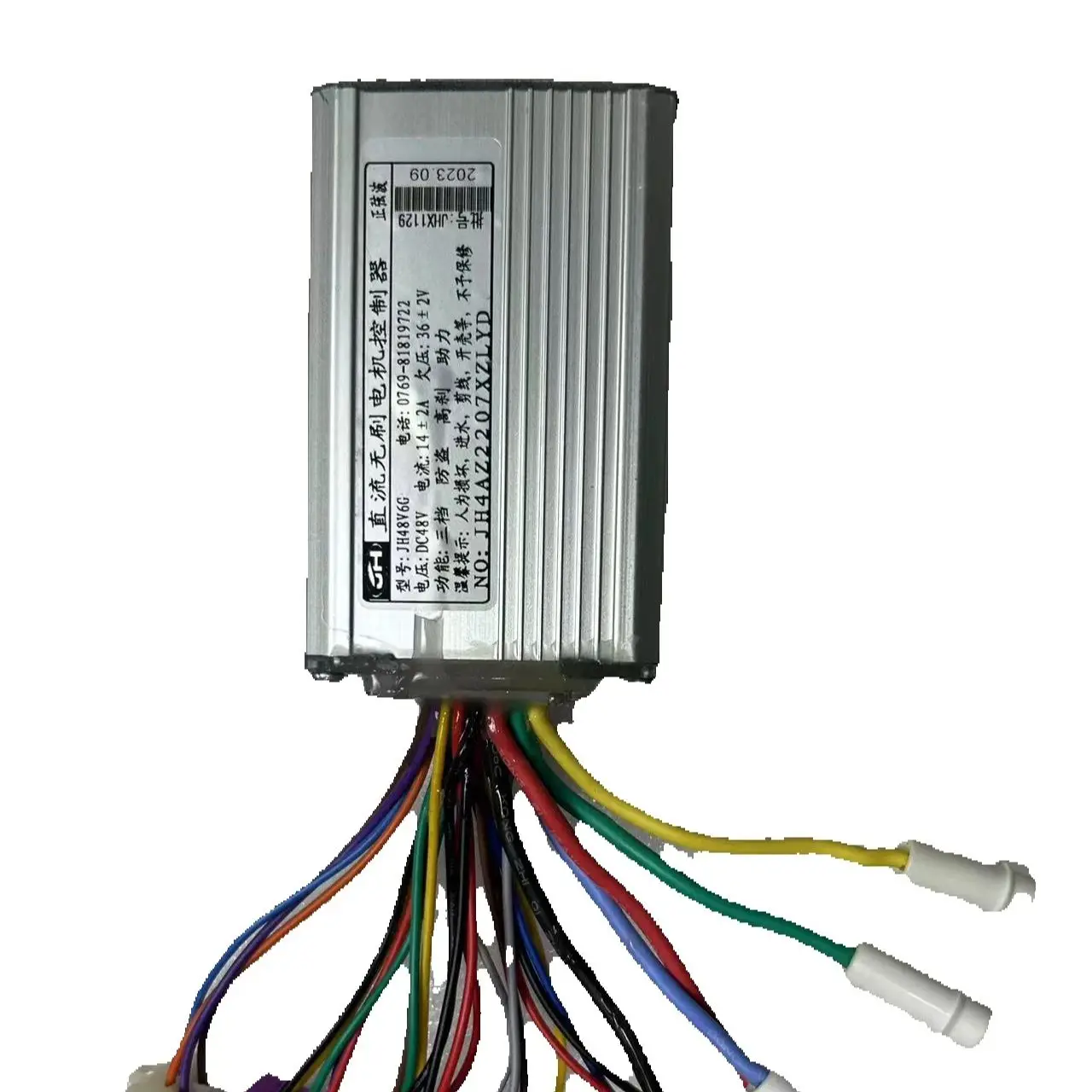 

Model Electric Bicycle Accessories JH4AZ2207XZLYD JH48V6G 14A Motor Controller(customized)