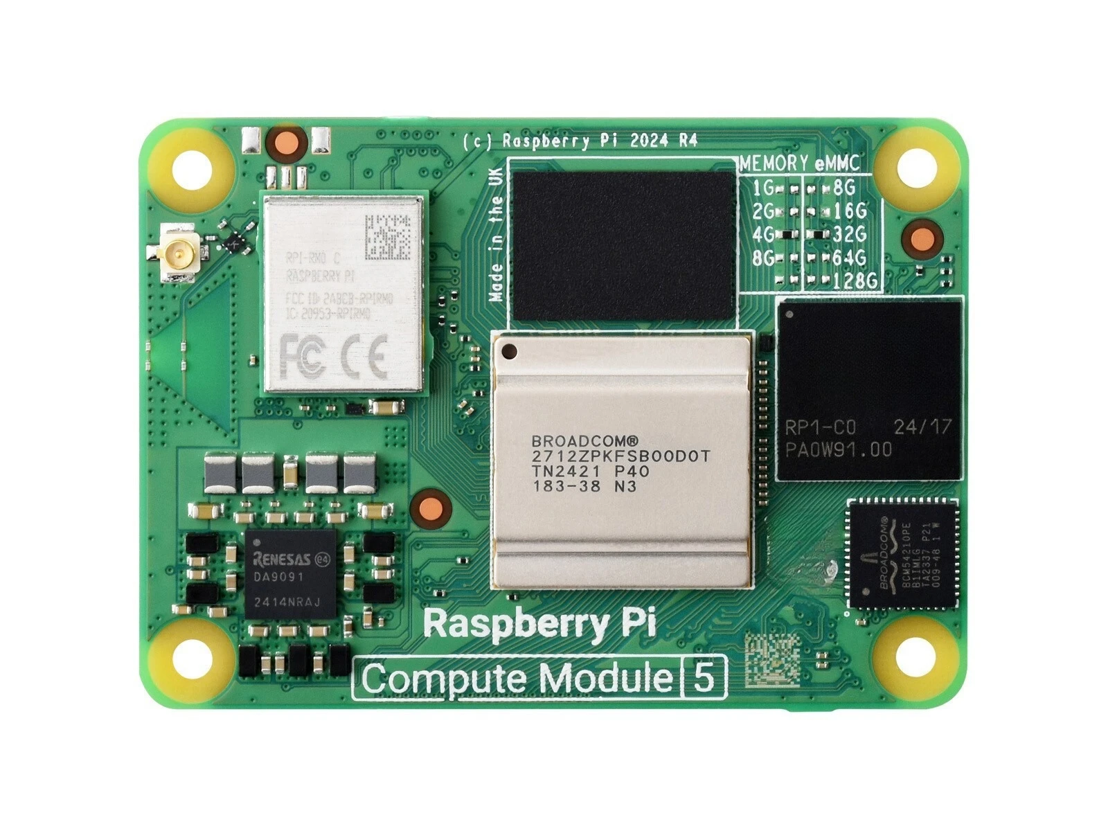 For Raspberry Pi Compute Module 5 Delivers The Power Of Raspberry Pi 5 In A Compact