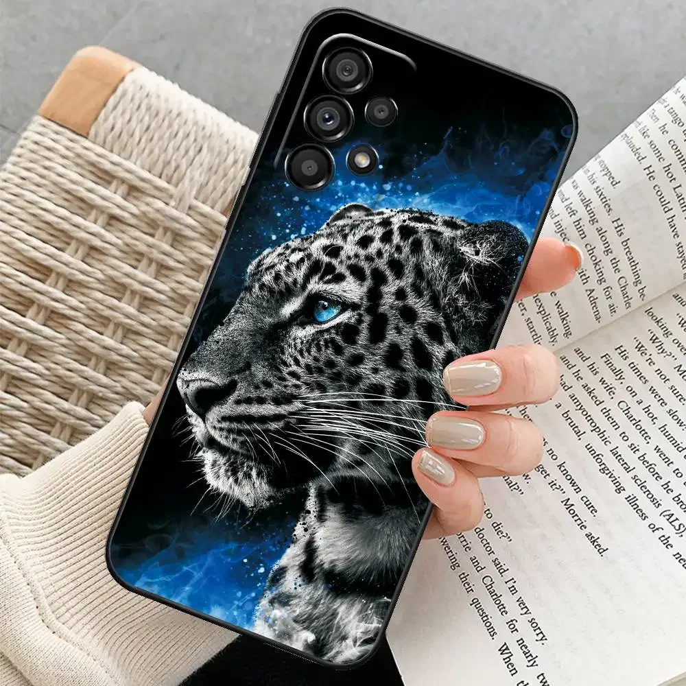 For Samsung A53 5G Case Galaxy A23 A33 5G Cartoon Cat Painted Soft Silicone Back Cover For Samsung Galaxy A73 A53 5G Funda Coque