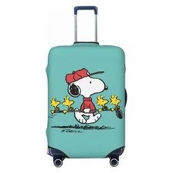 Custom Cute Cartoon Snoopy valigia Cover coperture protettive per bagagli elastici per 18-32 pollici