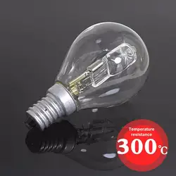 P45 Halogen Bulb 42W E14 220V High Temperature Resistant 300 Degree Oven Light Oven Light Indoor Lighting E14 Screw Light