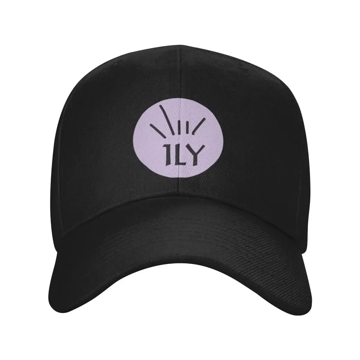 Nueva gorra de béisbol ILY Orchid, bonito sombrero de fiesta con icono para hombre y mujer