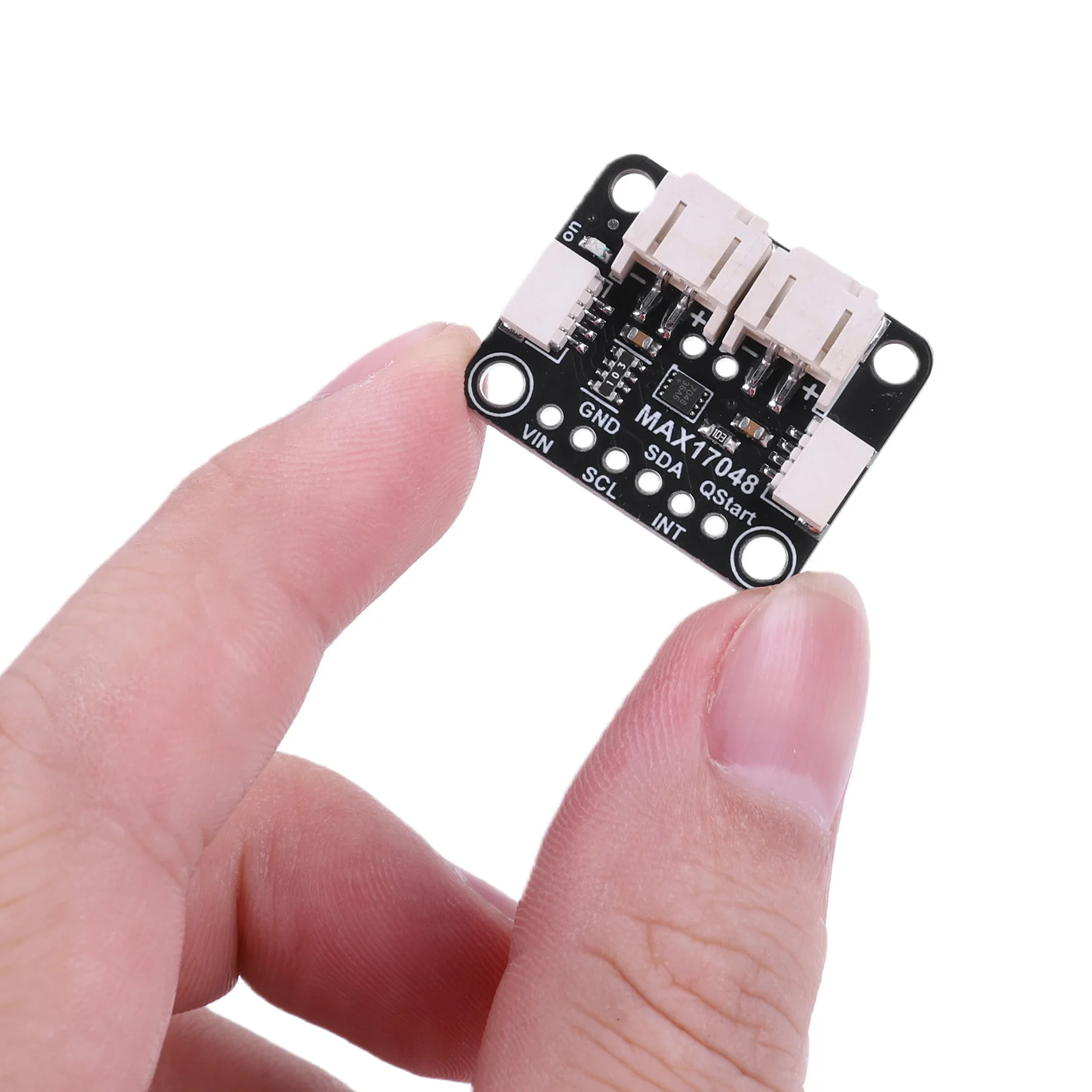 MAX17048 Gauge Lithium Battery Detection Module Board Compatible for STEMMA JST PH QT Qwiic Gauges and Batteries Monitor Modules