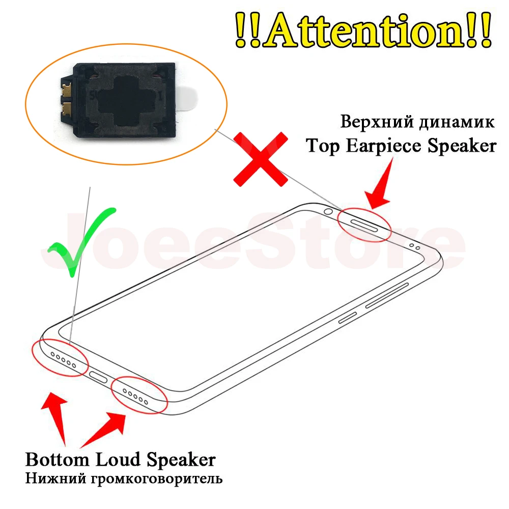 Loudspeaker For Samsung Galaxy A12 A13 A10 A20 A30 A40 A50 A70 A51 A41 A21S M20 Loud Speaker Buzzer Ringer Bottom Sound Module image 6