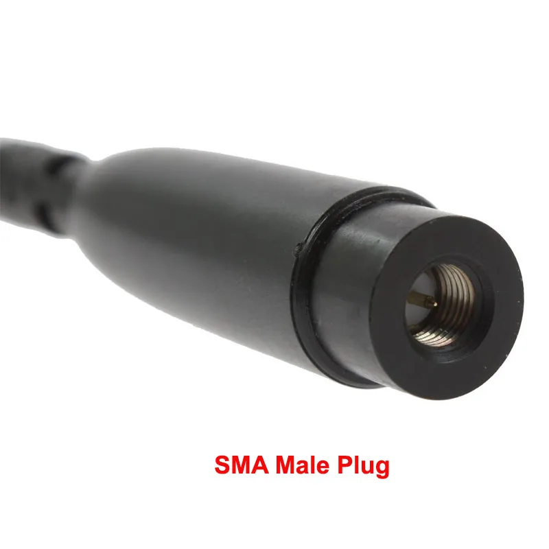 SRH-789 SRH789 szerokopasmowa antena AM/FM radio SMA żeńskie 95-1100 MHz omni składane — zdjęcie produktu 2