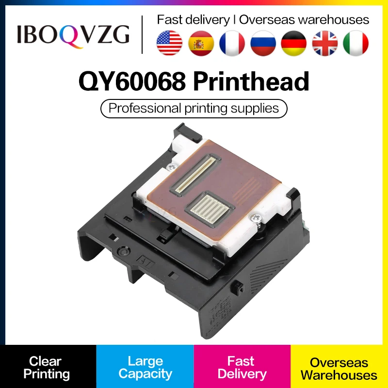 

IBOQVZG High Quality Print For Head Printhead QY6-0068 QY60068 For Canon PIXMA IP100 IP110 Printers