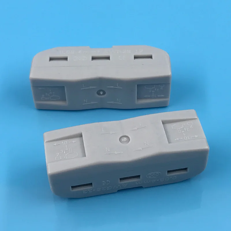 Lever-Noten 2 Dirigent Compact Wire Connectors Butt Splice Blokaansluiting