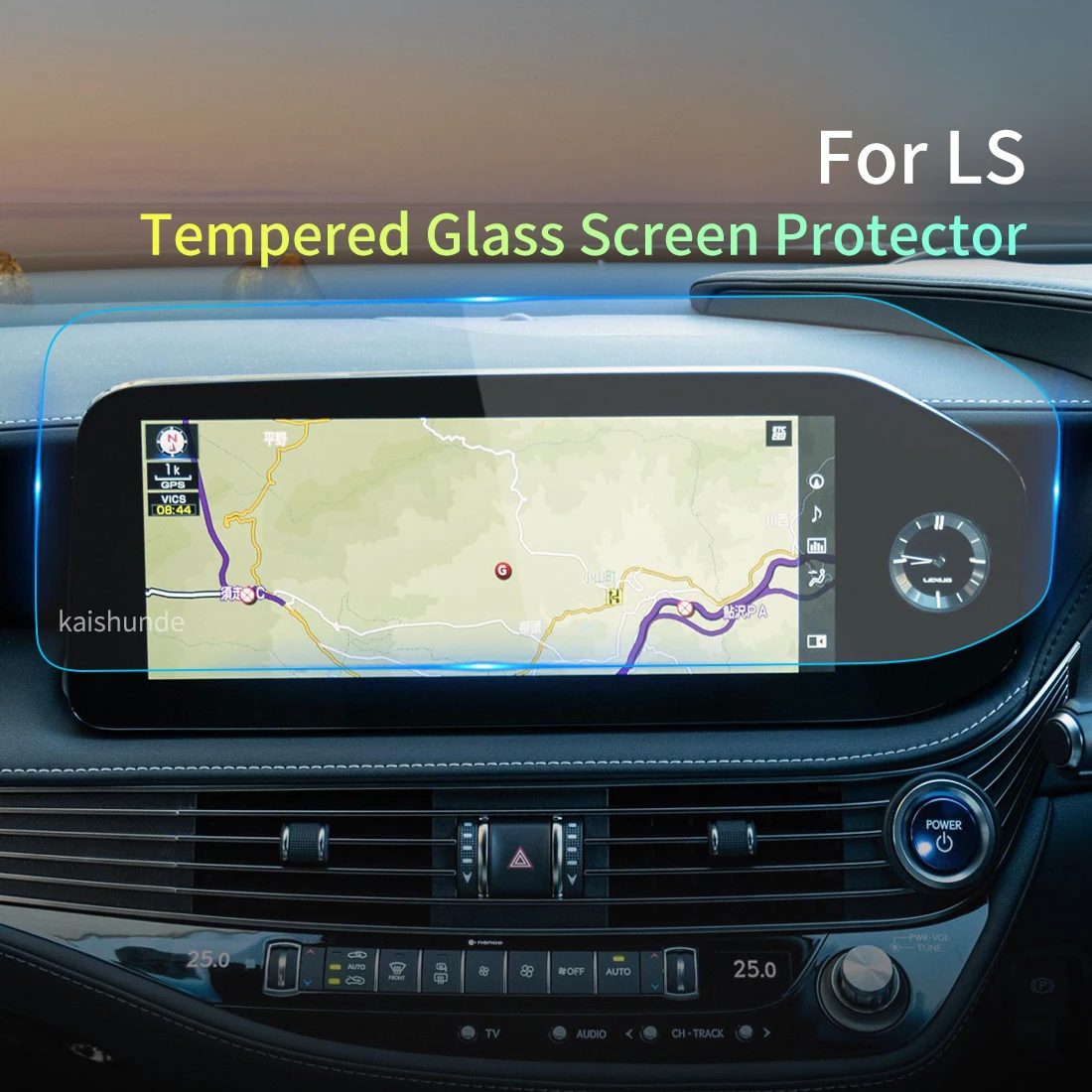 

Автомобильная наклейка Carplay, Защита экрана для LEXUS LS RHD 2023, аксессуары для автомобиля