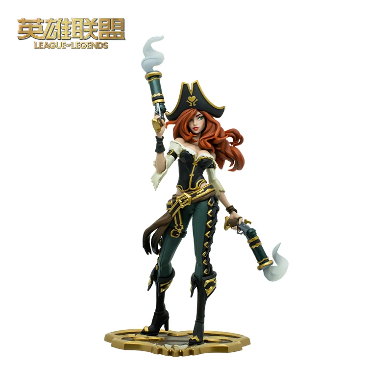 League Of Legends Lol Bounty Hunter Missportune Female Gun Medium Sculpture Model Toy Gifts