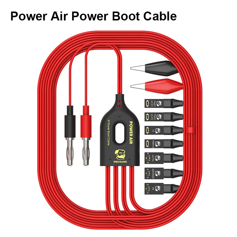 

Кабель для воздушной загрузки MECHANIC Power для IP 6-15ProMax без аккумулятора мобильный телефон Системные платы, инструменты для проверки управления питанием постоянного тока