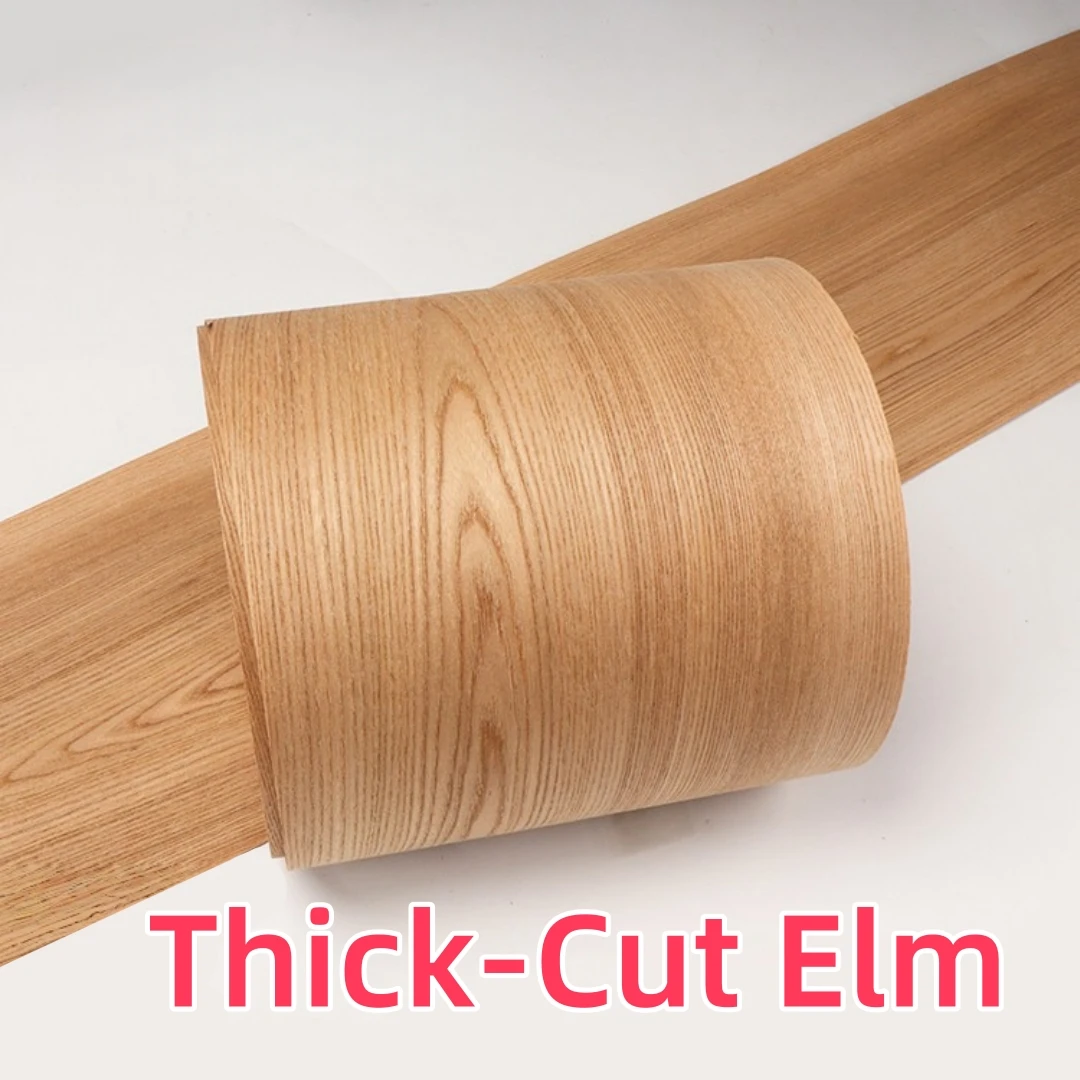

Thick Cut Natural Elm Flat Cut Wood Veneer for Furniture Cabinets Renovation Decoration Interior Panel Design