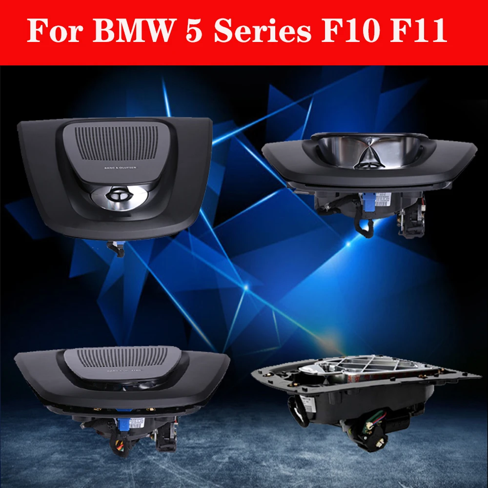 Center Dashboard Style Tweeter For BMW f10 f11 Professional Quality Audio Lifting Speakers BO Horn Audio Luminou Cover Loudspeak