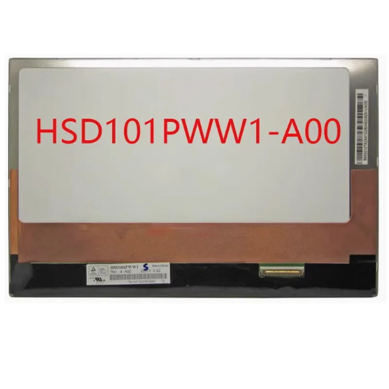 Conjunto de tela de exibição 10,1 polegadas 1280 * 800 Resolução HSD101PWW1-A00 Tela LCD original de alta definição