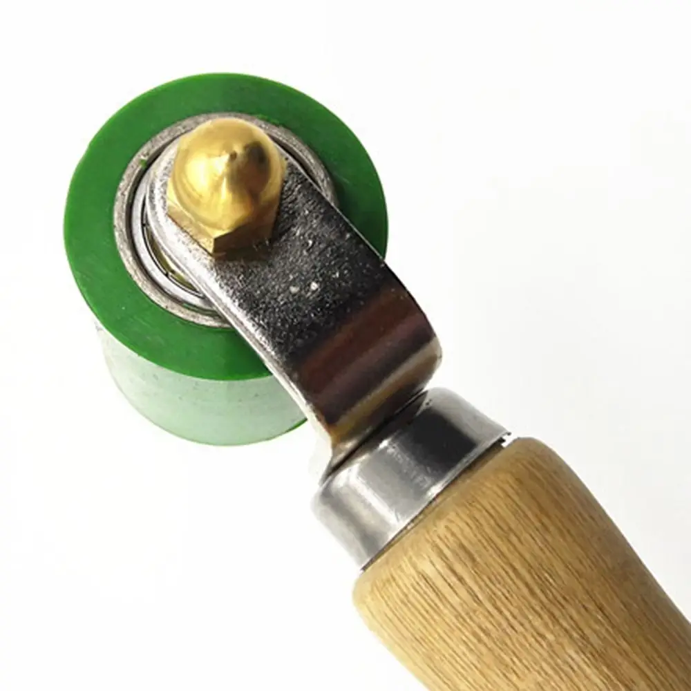 Durable High-temperature Resistant Seam Hand Roller 28/40/45mm Silicone Smoothing Seam Roller Copper Pressure Wheel Wallpaper