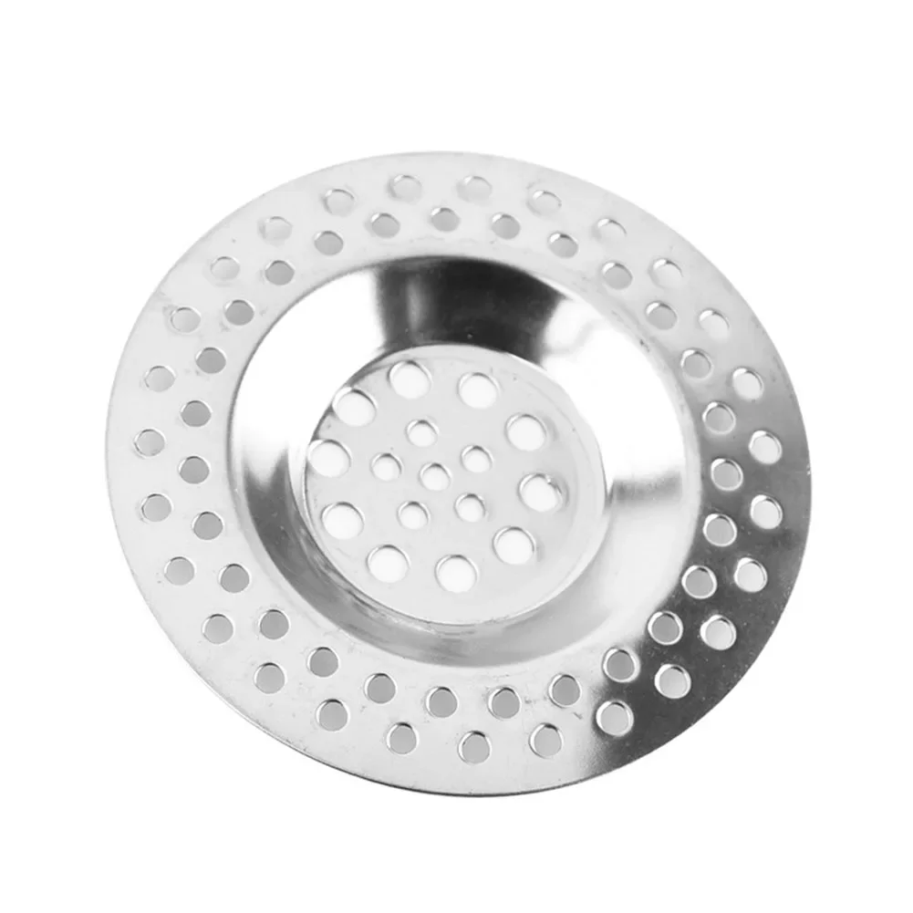 Bathroom Accessories Floor Drain Cover 2PCS 7cm Bathroom Kitchen Prevents Bad Smell From Pipes Stainless Steel