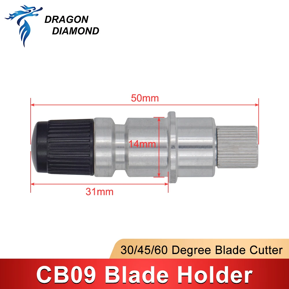 DRAGON DIAMOND 5/10 PCS 30/45/60 Degree CB09 Cutting Blades 1Pc Graphtec CB09 Blade Holder For Vinyl Plotter Cutter