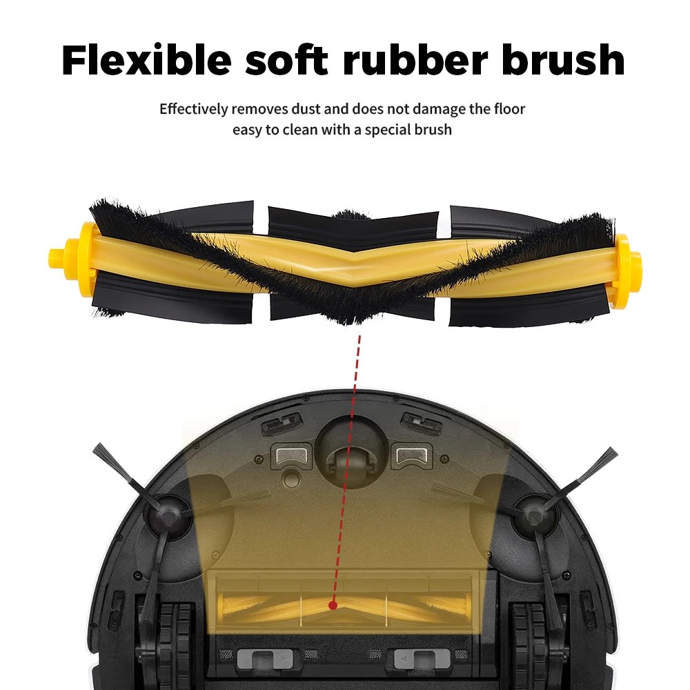 Accessories For ECOVACS Deebot T8 AIVI N8 Pro AIVI N9 N10 N10 Plus Side Brush,Main Brush,  Filter, Dust Bag,Hepa Filter image 6