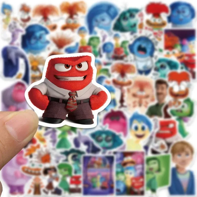 

Disney Inside Out аниме периферийные устройства мультфильмы милые декоративные наклейки творческая личность DIY граффити водонепроницаемые наклейки игрушки