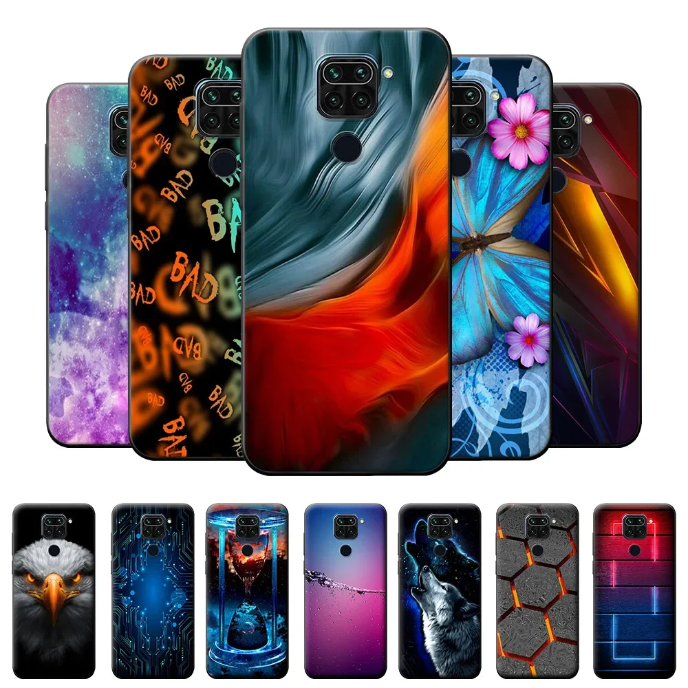 Case For Redmi Note 9 Case Redmi Note 9S Silicone Soft Cover For RedmiNote 9 Pro Case TPU Bumper on Redmi Note9 9S 9Pro Coque