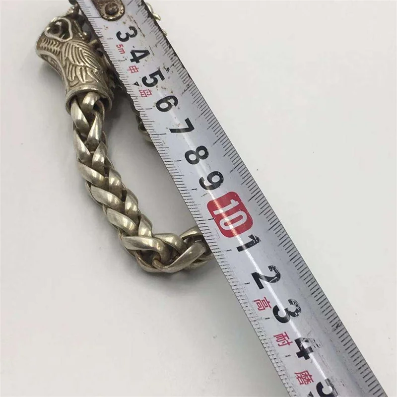 Maichuang/Tibetan Silver Inlaid Faucet Bracelet Fashion Bangles Personality Jewelry Exquisite Workmanship Men Women Couple Gift