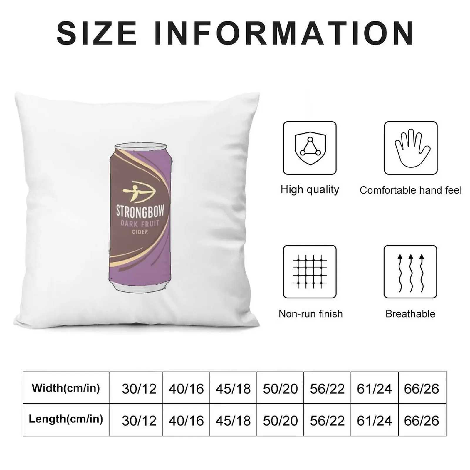 Strongbow Dark Fruit Cider Throw Pillow pillow cover christmas christmas pillowcases Throw Pillow Covers