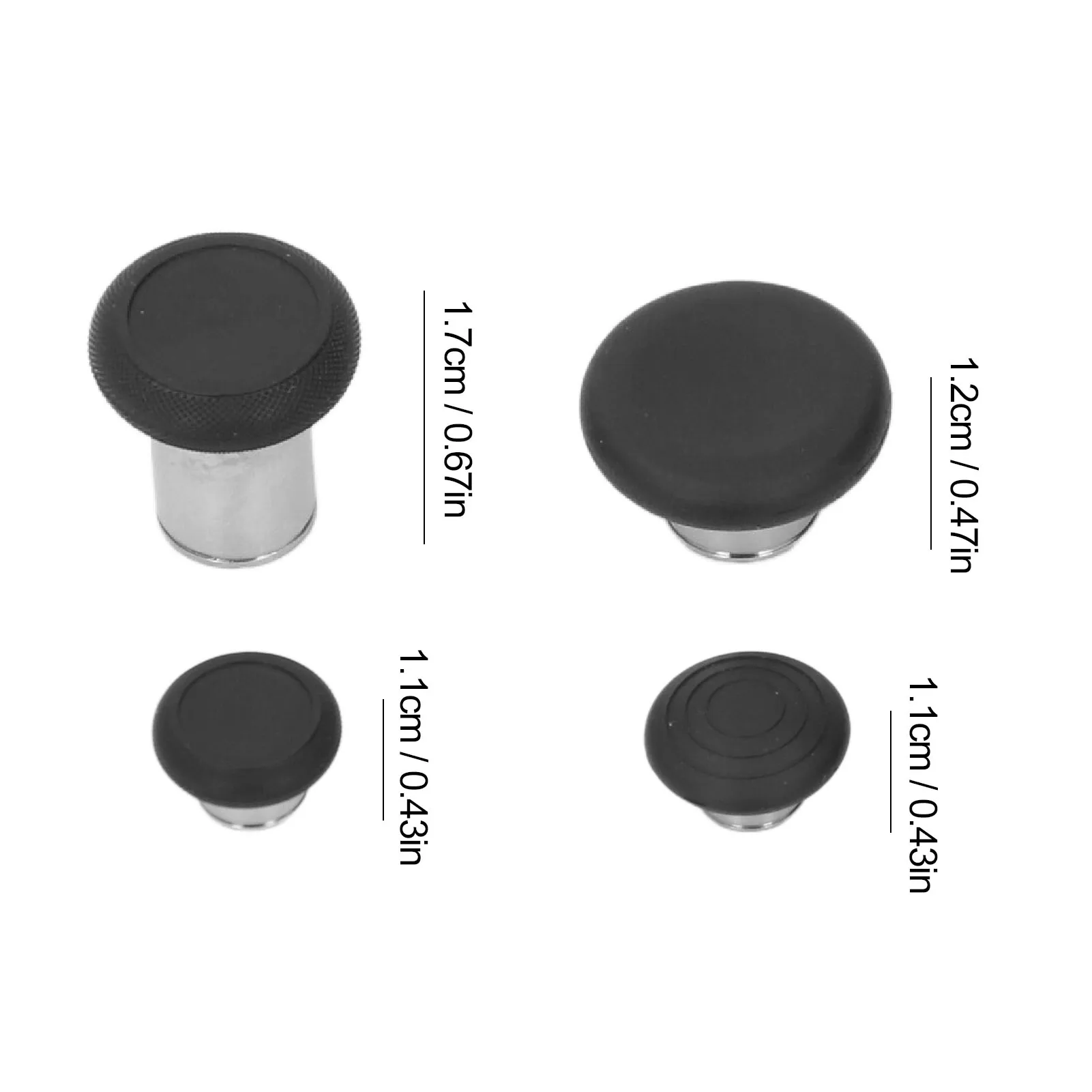 13 Pcs Controller Parts Set Rubber Stainless Steel Appearance Controller Thumbsticks Paddles D Pads for Xbox Elite Series 2